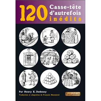 120 casse tete d'autrefois LIVRE